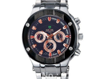 Weide Original Quartz Analog Watch Multifunction With Swiss Movement