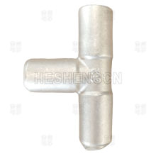 Brass Straight Tee Connector for Industrial Piping