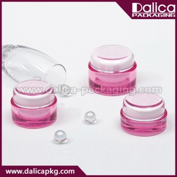 Cute innovative oval shape cosmetic jar