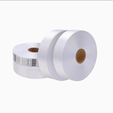 Wholesale Price Cut Satin Label Ribbon Single Side for Printing Garment Care Label
