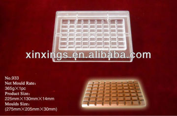 Plastic chocolate mould/injection chocolate mould