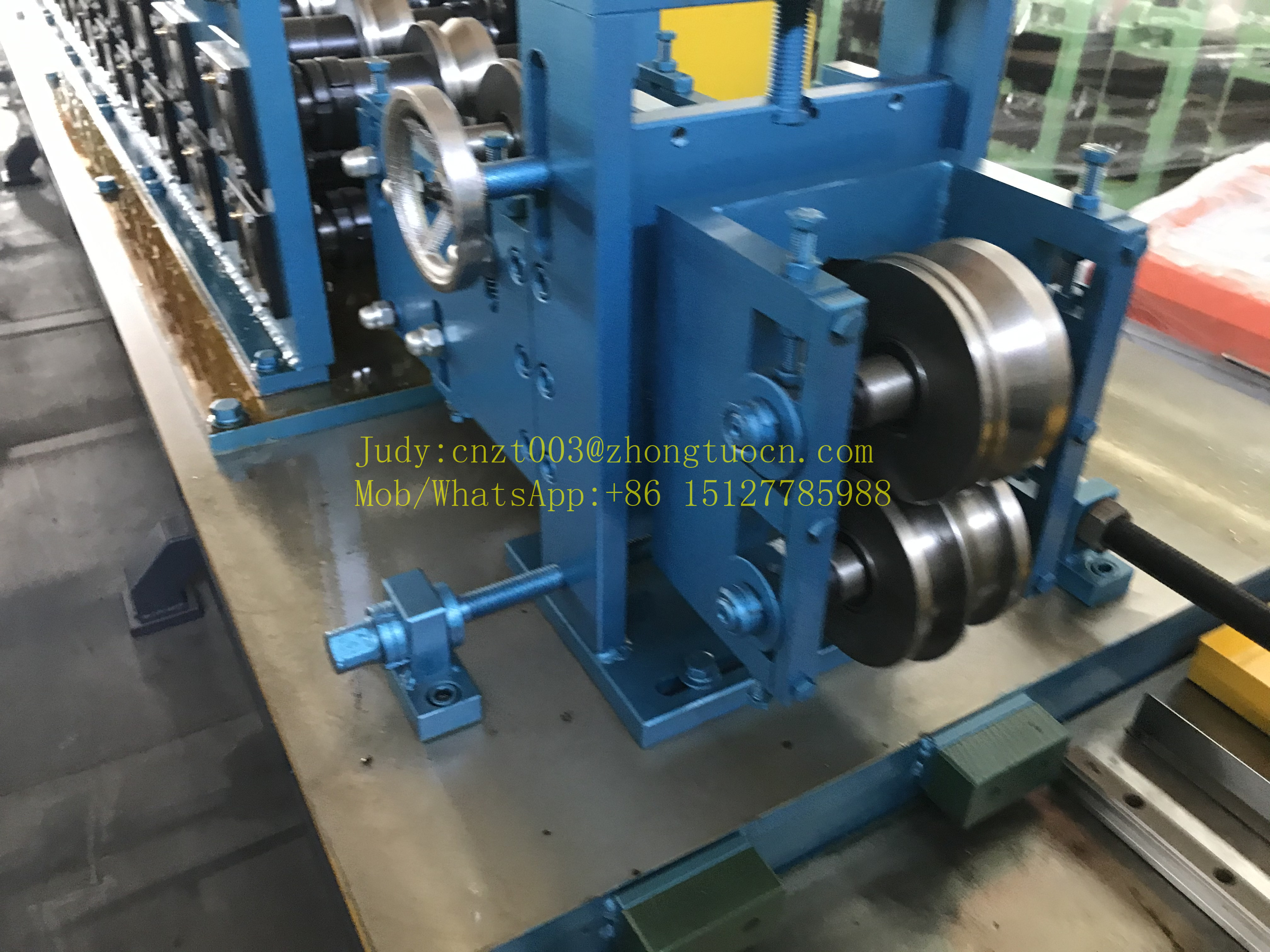 Supermarket Shelf Z Beam Roll Forming Machine