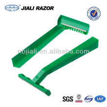 plastic Medical Razor with comb shaving razor blade
