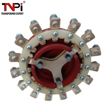 Transformer non-excitation disc-shaped tap changer
