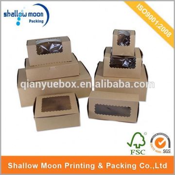 Custom design cake packaging boxes