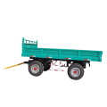 4 wheel 3 sides farm dump tipping trailer