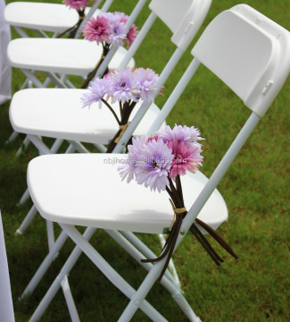 factory wholesale folding chair wedding with metal frame