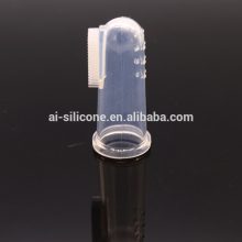 FDA approved silicone kids toothbrush