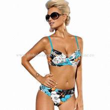 Beautiful Swimwear with Printed Flowers