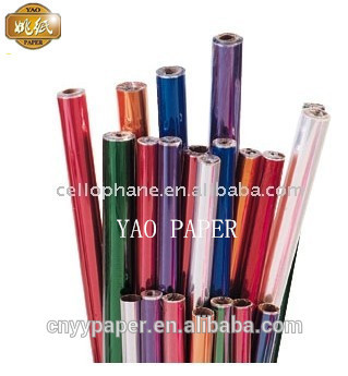 colored Cellophane paper small roll