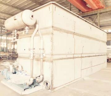 Large capacity dissolved air flotation equipment