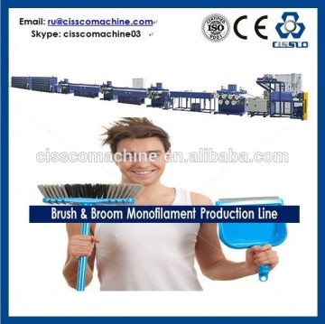 BRUSH MONOFILAMENT EXTRUDING & STRETCHING MACHINE LINE / BRUSH FILAMENT MAKING MACHINE