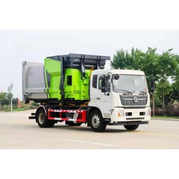 New detachable container garbage compactor truck