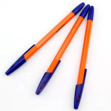 Customized Blue Simple Ballpoint Pen with Printed Logo