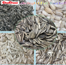 Different types of sunflower seeds