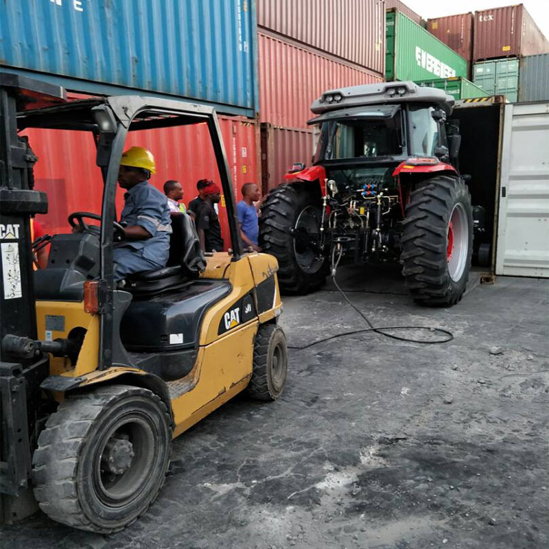 Tractor exported to Tanzania
