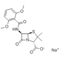 Sal CAS 132-92-3 do sódio da meticilina