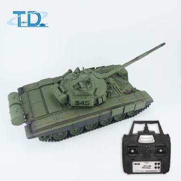 2.4Ghz 1/16 RUSSIAT-72 RC Tank Sound+Smoke+Shooting Customized Paint Tank Toy