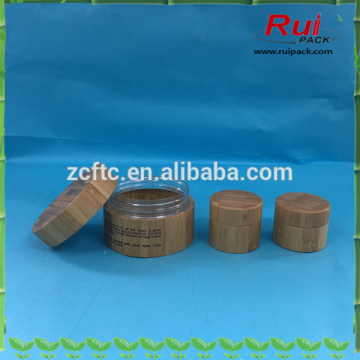 100g bamboo cosmetic cream jar/wooden cosmetic jar /bamboo cosmetic packaging