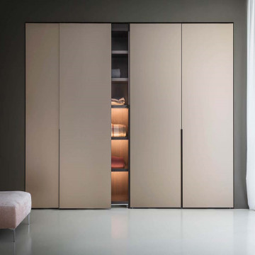 Wardrobe Slyding Door Aluminum Profile from