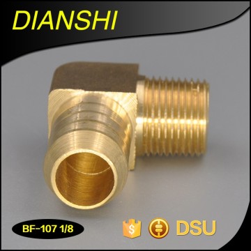 Brass hose barb 90 Degree Elbow male Pipe Fitting