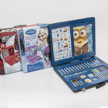 Deluxe Metal Case Stationery Activity Assorted