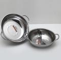 28-34cm Stainless Steel Hot Pot dengan Divider