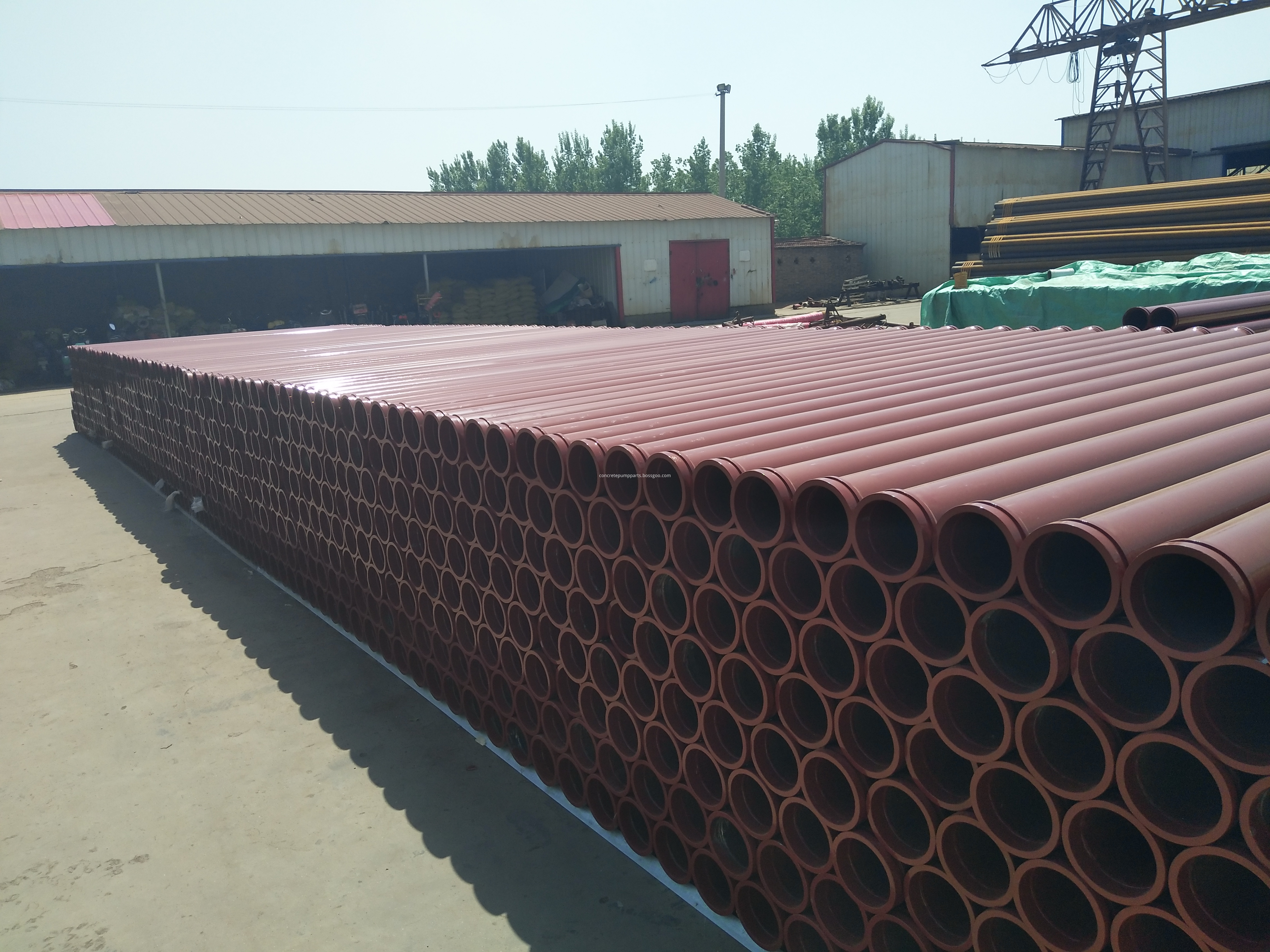 concrete pump welded pipe 