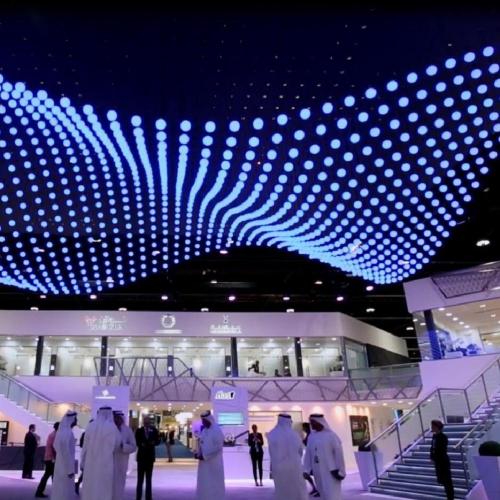 DMX512 RGB LED Pixel Hanging Ball Stage Light