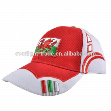 popular fans cap/cheap cotton cap/ England baseball cap