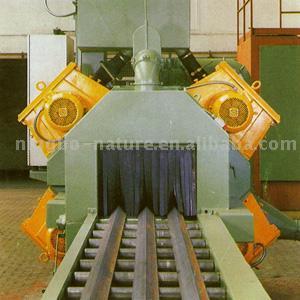 H beam shot blasting machine