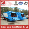 Sanitation Garbage Compactor Truck DFAC 4 cbm Capacity