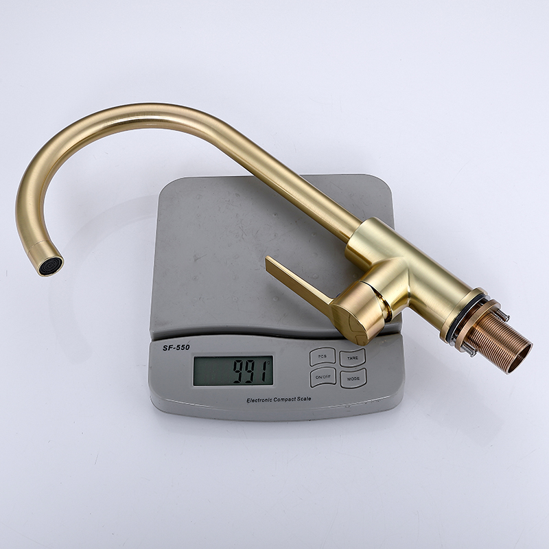 Pullout Brushed Gold Kitchen Faucet Weight Pullout Brushed Gold Kitchen Faucet Weight