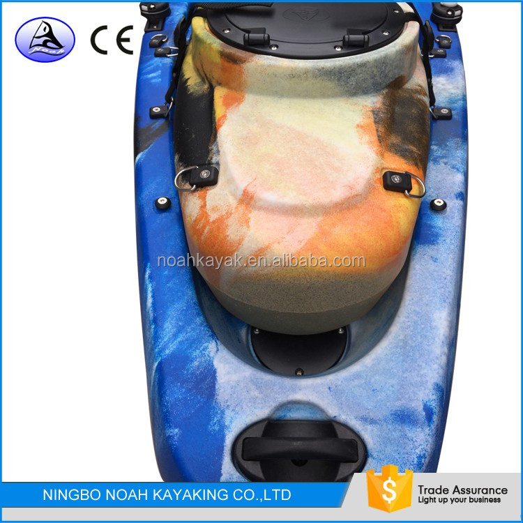 Kayak de pesca individual Siéntate en la parte superior del motor eléctrico kayak