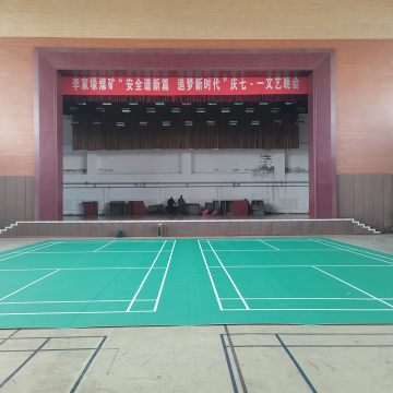 PVC Sports Surface badminton court mat