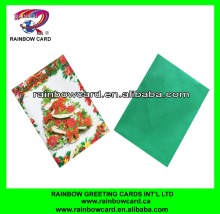 flashing 3d christmas tree greeting card