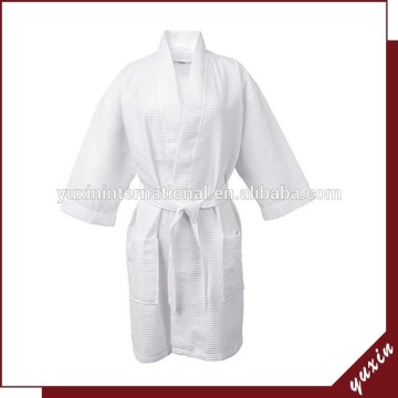 unisex waffle robe waffle robe weave bath robe bathrobe WR0102
