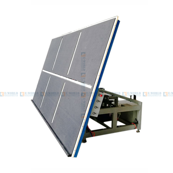 Air float glass breaking tilting table  for  cutting  glass