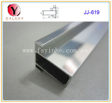 hidden frame polishing aluminium cabinet door frame