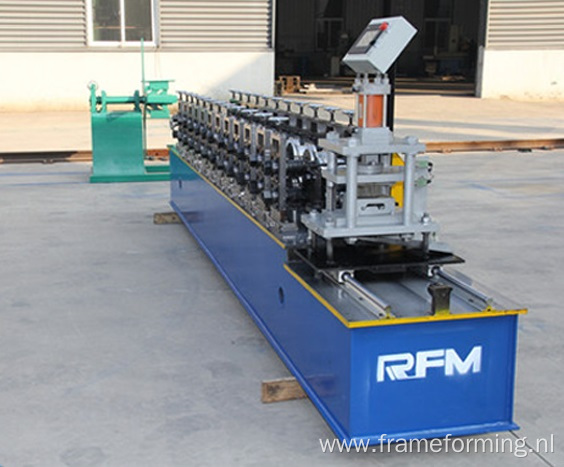 Metal rolling shutter strip making machine