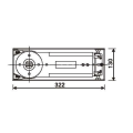 Heavy Duty Door Floor Spring