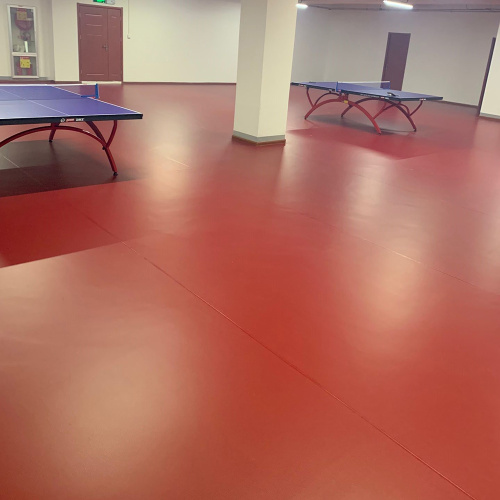 Plancher de tennis de table en PVC avec certificat ITTF