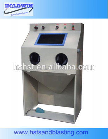 Suction type abrasive blast cleaning equipment