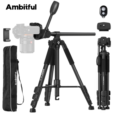 Ambitious GM-150 158cm Professional Phone Camera Tripod