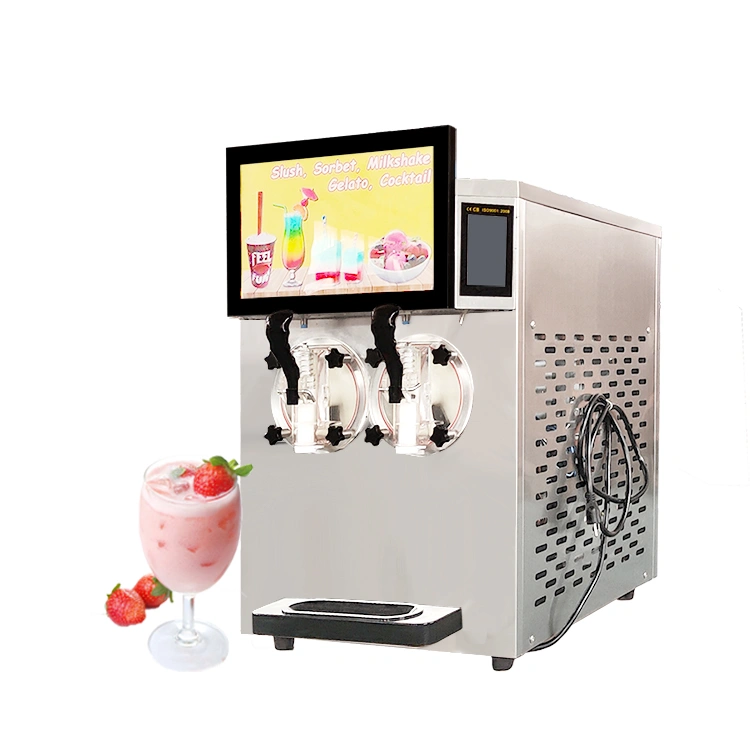 commercial portable granita soft icee ice cream frozen drink