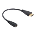 Micro HDMI Socket Female to HDMI Male Cable
