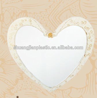 SJ-9171-1 Ivory plastic makeup mirror for sale