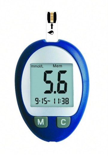 blood glucose monitors blood test machine