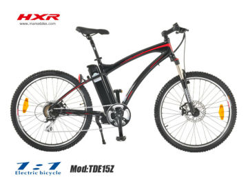Fashion style mountain electric bike with bottle king-co battery