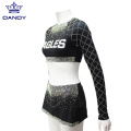 Custom All Star Sexy Crop Top Cheerleader Uniforms